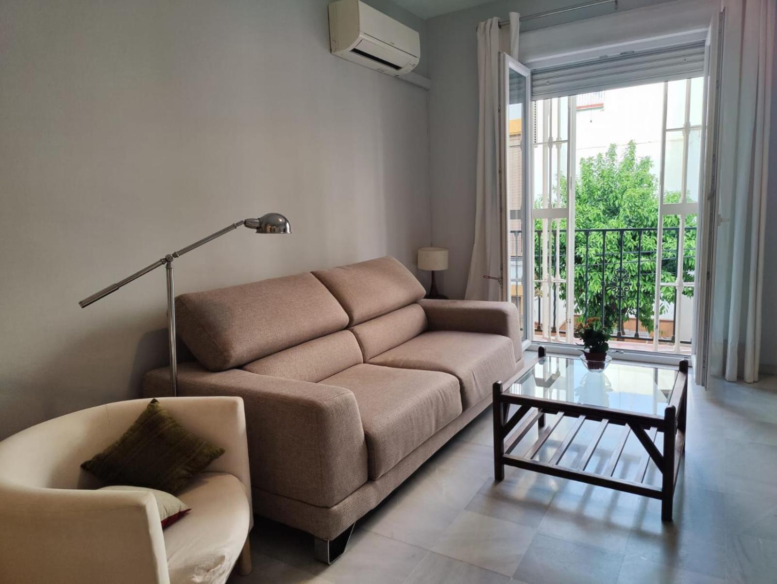 Luminoso Apartamento Exterior Con Balcon Y Patio En Centro Historico Feria-Alameda Sevilla Eksteriør billede