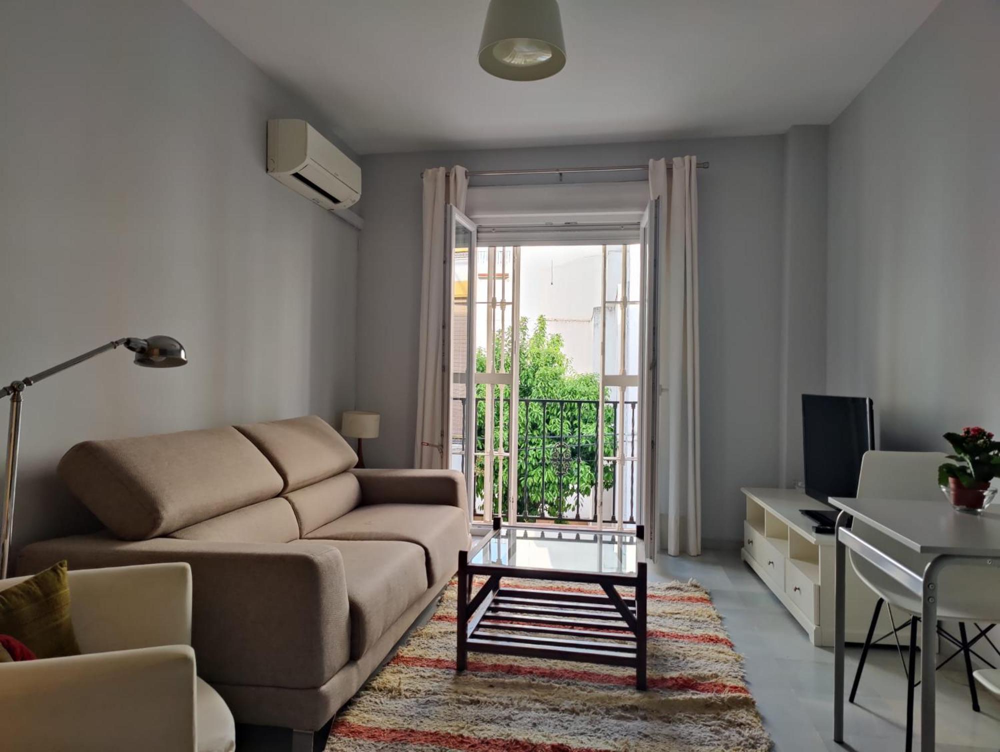 Luminoso Apartamento Exterior Con Balcon Y Patio En Centro Historico Feria-Alameda Sevilla Eksteriør billede