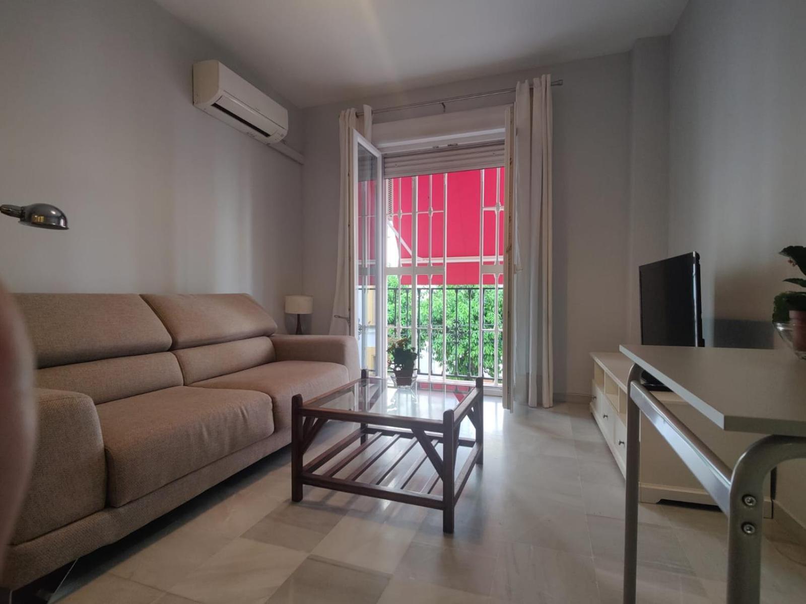 Luminoso Apartamento Exterior Con Balcon Y Patio En Centro Historico Feria-Alameda Sevilla Eksteriør billede