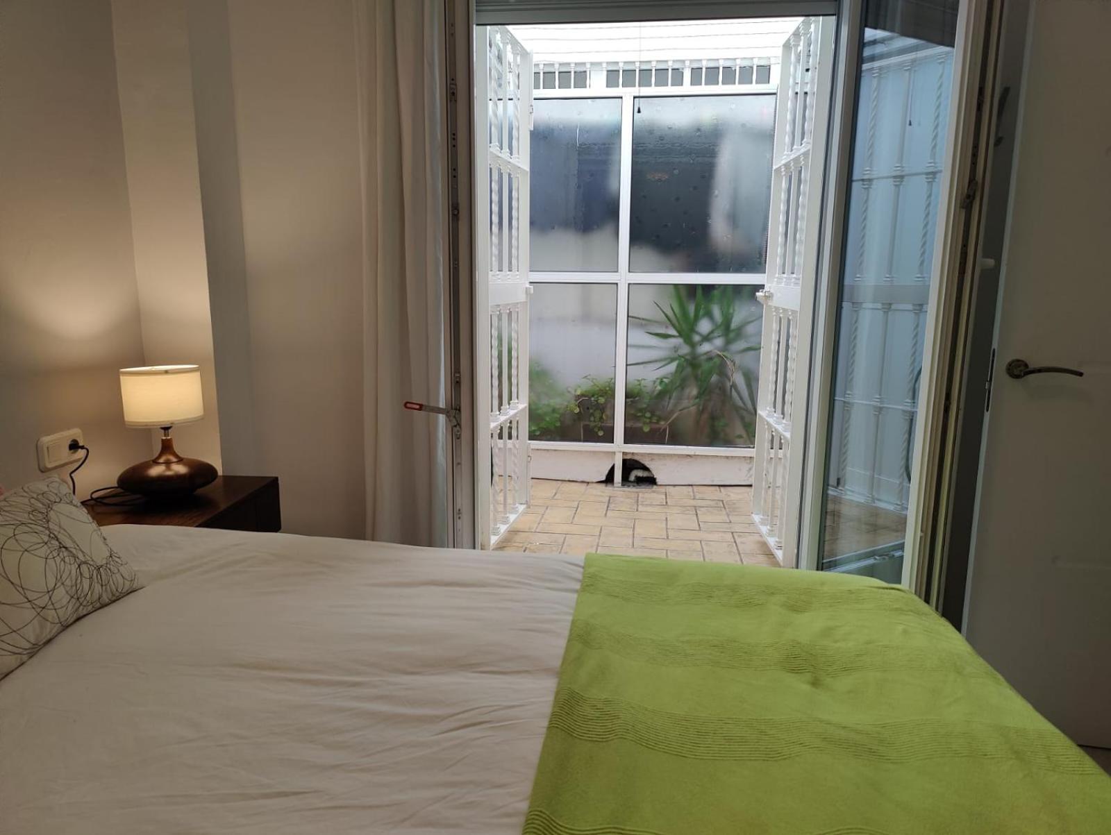 Luminoso Apartamento Exterior Con Balcon Y Patio En Centro Historico Feria-Alameda Sevilla Eksteriør billede